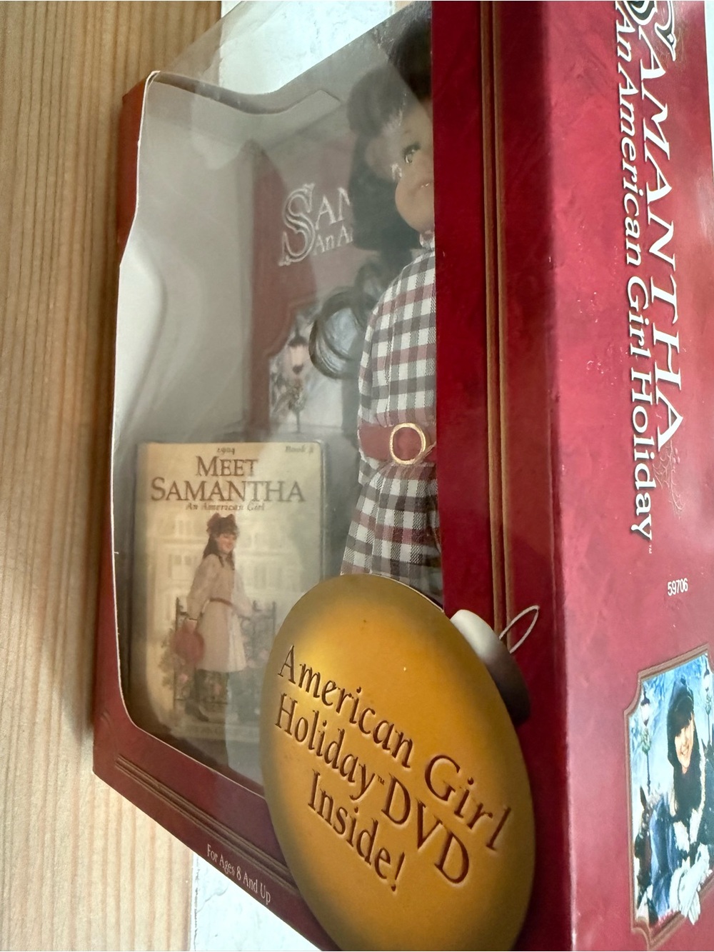 New Vintage American Girl Samantha Holiday Doll Set - Picture 3 of 5